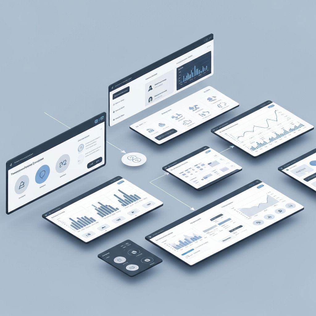 Digital system transparency visualization