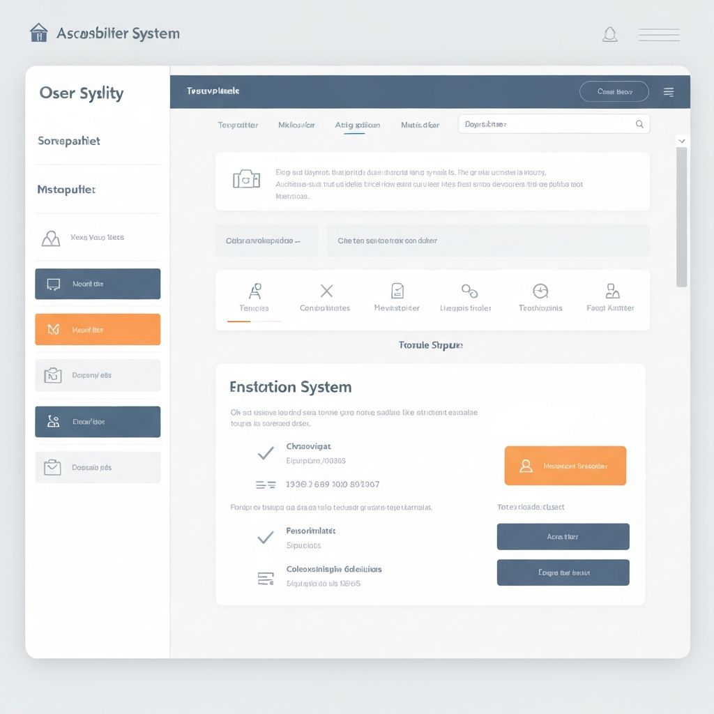 Well-designed transparent interface showing system operation