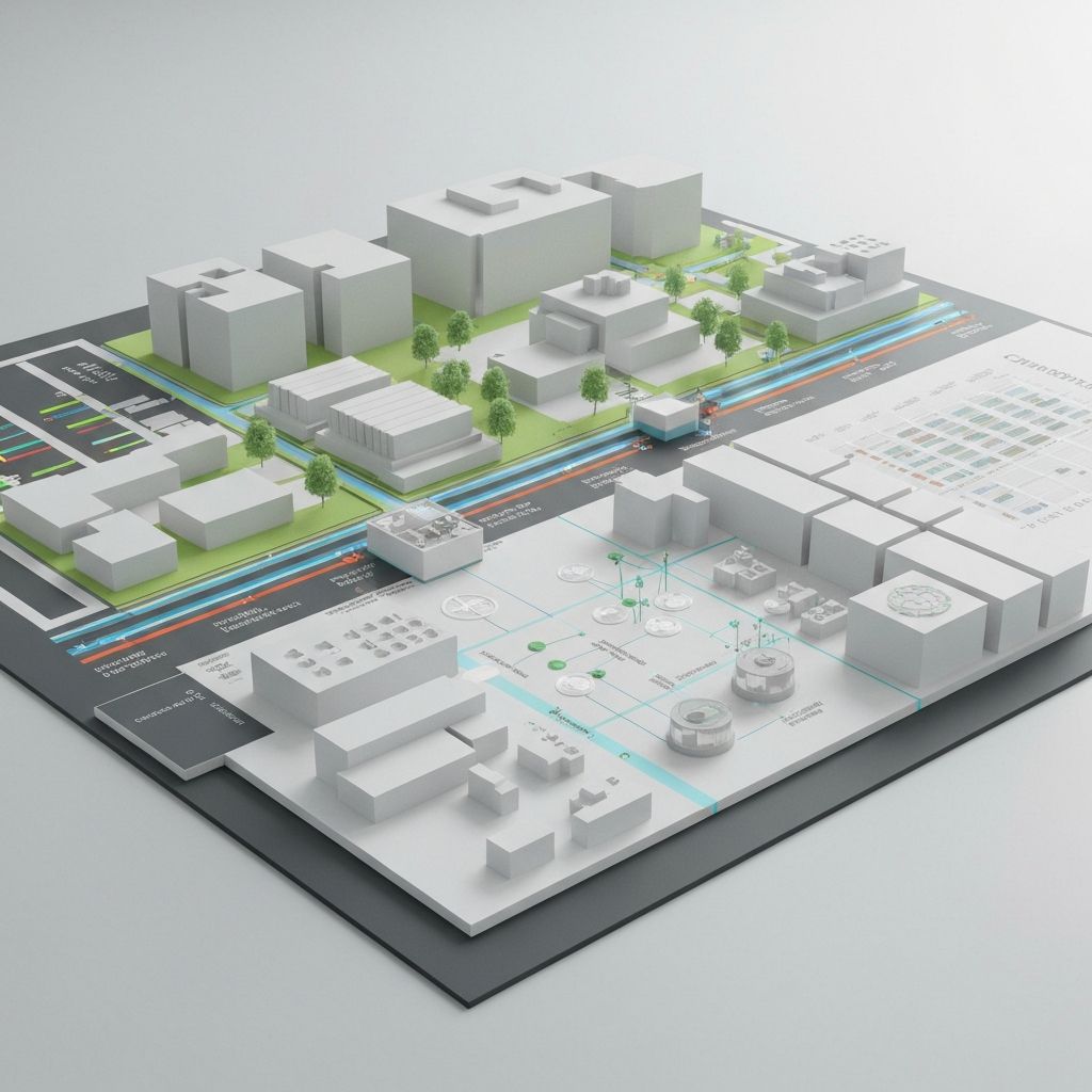 Long-term infrastructure planning visualization